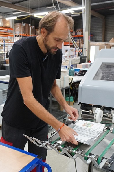 Façonnier·ère en imprimerie